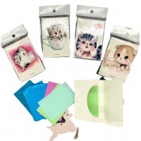B-152 PAQUETE PAPEL HOJA ABSORBENTE FACIAL GRASA X 80 HOJAS