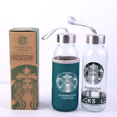 ★J-040 VASO DE VIDRIO STARBUCKS 