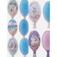 Q23-62 PEINE PARA NIÑAS ANIMADOS OVALADO 8CM*21CM
