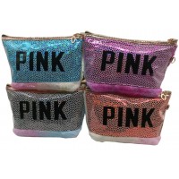 T7-95 PORTACOSMETICO PINK X 5 PCS