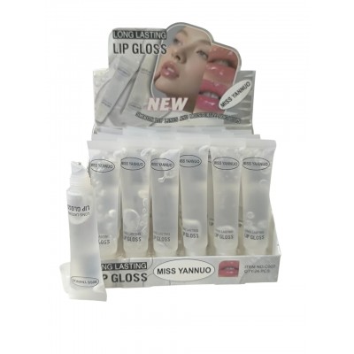 6MA-007 BRILLO LABIAL HIDRATANTE SIN COLOR MISS YANNUO X 24PCS