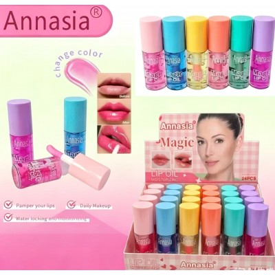 7MA-0037 LIP GLOSS ANNASIA MAGIC X24 PCS