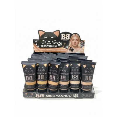9MA-662 BASE MATIFICANTE MISS YANNUO TONOS CLAROS X24 PCS