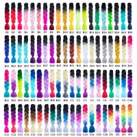 A14-016 100g 48inch KANEKALON EXTENCIONES PARA HACER TRENZAS CALIFORNIANAS