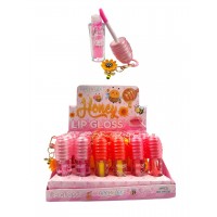 5MA-036 LIP GLOSS XXL CON APLICADOR GRUESO HONEY APCKFLEE X24PCS 5MA-036 LIP GLOSS XXL CON APLICADOR GRUESO HONEY APCKFLEE X24PCS