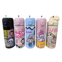 4TB-4049 TERMO DE ACERO INOXIDABLE SERIE LABUBU 500ML