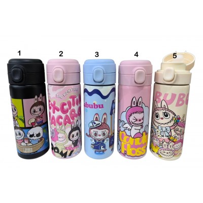 4TB-4049 TERMO DE ACERO INOXIDABLE SERIE LABUBU 500ML