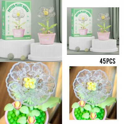 TR-016 LEGOS DE FLORES POTTED PLANT SERIES #D