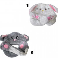 A4-018 GORRO DE OREJAS MOVILES KAWAII A4-018 GORRO DE OREJAS MOVILES KAWAII