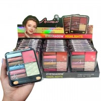 6MA-065 PALETA DE SOMBRAS PARA OJOS Y ROSTRO ANNASIA X 24PCS