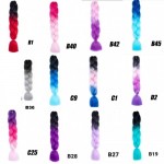 A14-016 100g 48inch KANEKALON EXTENCIONES PARA HACER TRENZAS CALIFORNIANAS