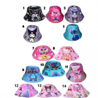 A13-032 SOMBRERO ANIMADO DE PLAYA PARA NIÑOS 54CM #A A13-032 SOMBRERO ANIMADO DE PLAYA PARA NIÑOS 54CM #A