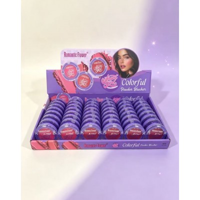 8MA-0997 RUBOR VIBRANT GIRL COMPACTO  48PCS 