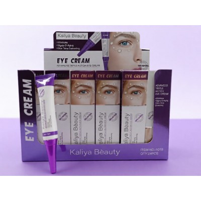 6CU-1019 CREMA CONTORNO PARA OJOS KALIYA BEAUTY X 24PCS 