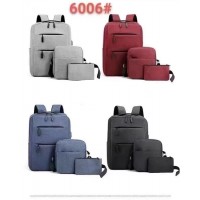 2BB-6006 SET DE BOLSO DE CABALLERO DE 3 PIEZAS #G