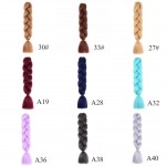 A14-015 165g 82 inch KANEKALON EXTENCIONES PARA HACER TRENZAS UNICOLOR 