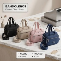 6BB-6626   BANDOLERO DE TELA OXFORD