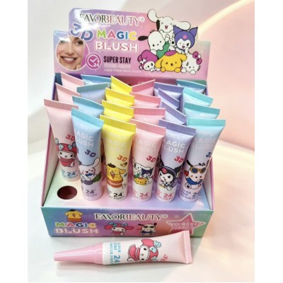 7MA-85512  CAJA RUBOR LIQUIDO SANRIO X 24