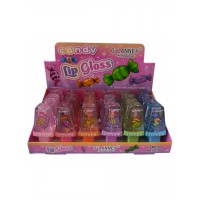 MA-LC706 BRILLO MAGICO DE PALETA CANDY LIP GLOSS X24 PCS