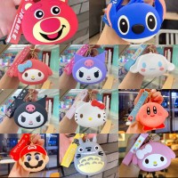 P14-012 LLAVERO DE BOLSITO KAWAII DE SILICON PARA AUDIFONOS 