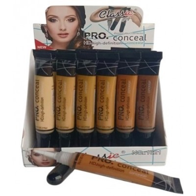 5MA-1621 CORRECTOR DE OJERAS PRO CONCEAL 6 TONOS X24PCS