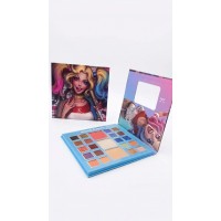 9MA-8609 PALETA DE SOMBRAS 23 TONOS DE HARLEY QUINN 9MA-8609 PALETA DE SOMBRAS 23 TONOS DE HARLEY QUINN