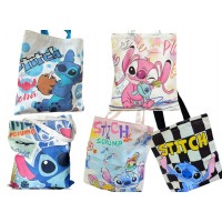 A12-017 BOLSO DE LONA STICH SURTIDO 40*35CM #B