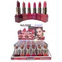 5MA-8022 LIP STICK LABIAL CREMOSO MATTE 6 TONOS X24PCS 5MA-8022 LIP STICK LABIAL CREMOSO MATTE 6 TONOS X24PCS