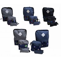 2BB-7019 SET DE BOLSOS DE CABALLEROS DE 3 PIEZAS #Q 