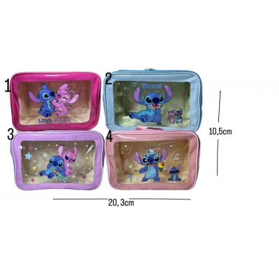 2BB-2031 MINI PORTACOSMETICO DE PLASTICO DE STITCH 
