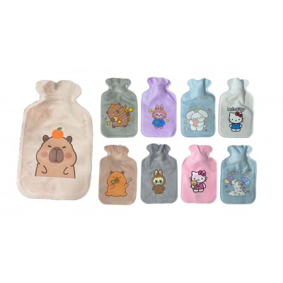 2CU-1055 MINI BOLSA TERMICA PARA AGUA FRIA O CALIENTE ANIMADA 18X12 CM