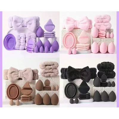 9AC-900 KIT DE BROCHAS Y ESPONJAS 20 PCS #B
