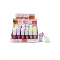 9MA-2093 BRILLO LABIAL MAGICO ESCARCHADO CON APLICADOR GRUESO CHARM X 24PCS 9MA-2093 BRILLO LABIAL MAGICO ESCARCHADO CON APLICADOR GRUESO CHARM X 24PCS
