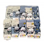 4TR-4027 MEDIAS CORTAS DE ALGODON SANRIO KAWAII X 10 PARES 