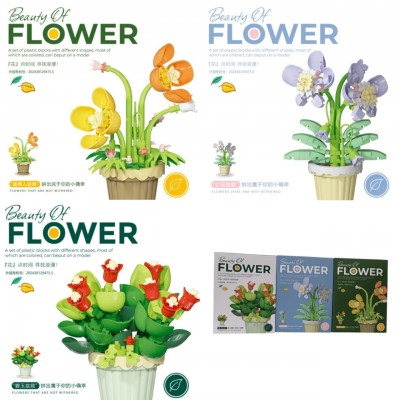 A12-075 LEGOS DE FLORES FLOWER 10*6CM #B