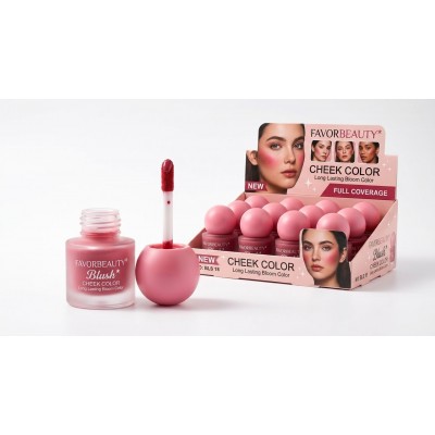 9MA-9118 RUBOR LIQUIDO FAVOR BEAUTY X12 PCS 
