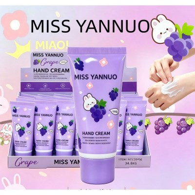 7CU-810   CREMA PARA MANOS CON FRAGANCIA DE UVA X24 PCS