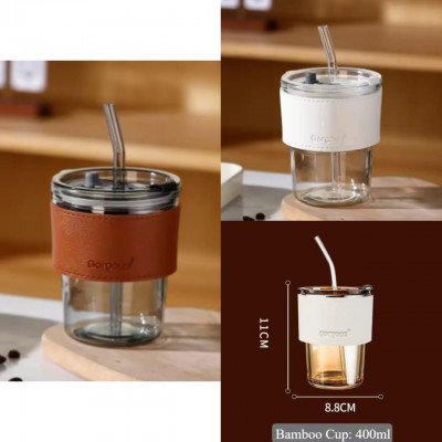 5TB-5067 P VASO DE VIDRIO HERMETICO CON PITILLO 350ML