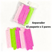 044-05 SEPARADOR POR PAQUETE 100 PARES 044-05 SEPARADOR POR PAQUETE 100 PARES