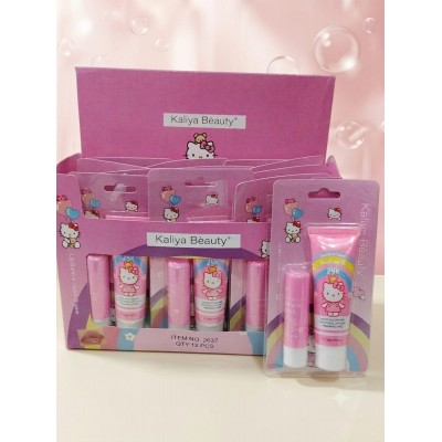 8MA-2637 CAJA BALSAMO CON CREMA MANO DE HELLO KITTY X12
