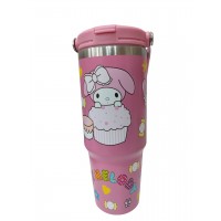 A14-004 TERMO DE ACERO INOXIDABLE CON ASA DE MELODY 900ML 