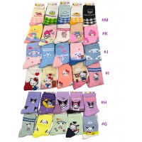 4TR-4017 MEDIAS LARGAS DE ALGODON SANRIO X 10 PARES 4TR-4017 MEDIAS LARGAS DE ALGODON SANRIO X 10 PARES