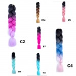 A14-016 100g 48inch KANEKALON EXTENCIONES PARA HACER TRENZAS CALIFORNIANAS