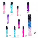 A14-016 100g 48inch KANEKALON EXTENCIONES PARA HACER TRENZAS CALIFORNIANAS