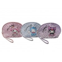 2BB-2034 PORTACOSMETICO ANIMAL PRINT DE SANRIO OVALADO 