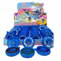 1MA-224 BRILLO DE STICH CON FORMA DE DONA X24 PCS 