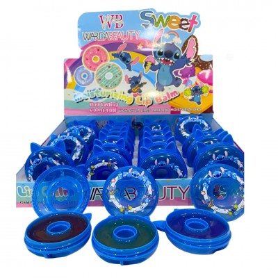 1MA-224 BRILLO DE STICH CON FORMA DE DONA X24 PCS 