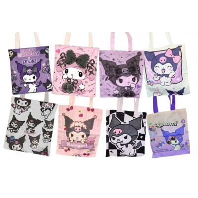 A12-019 BOLSO DE LONA KAWAII SANRIO SURTIDO 40*35CM #D