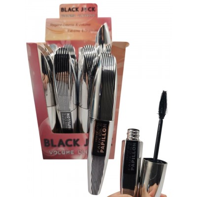 5MA-6873-1 MASCARA DE PESTAÑA BLACK JACK X12PCS