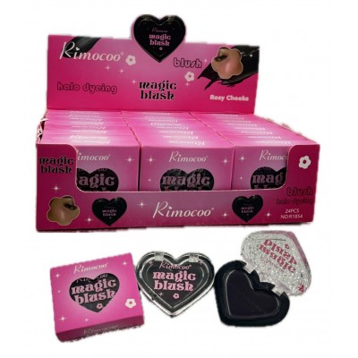 3MA-1854 RUBOR EN CREMA MAGICO RIMOCOO X 24 PCS 